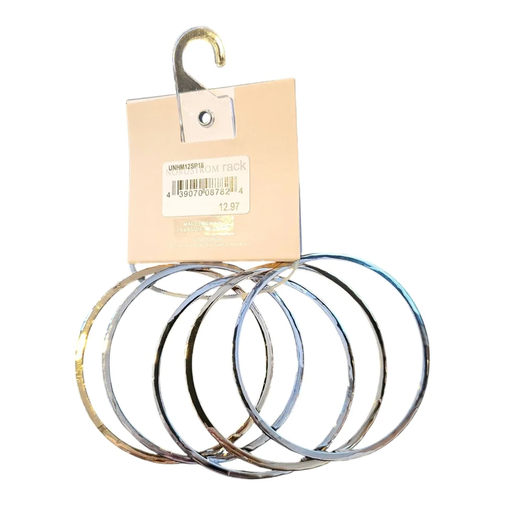 Silver and Gold Bracelets